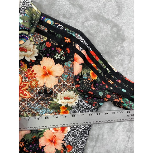 Adidas Farm Rio Track Jacket US Small Jardim Agharta Floral Firebird Trefoil - Picture 8 of 9